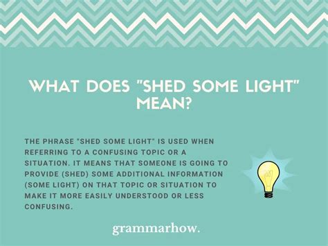 sheds light synonym|Synonyms for shed light in English